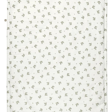 Noppies Kocyk do kołyski Clover Muslin Reversible Beetle 75x100cm