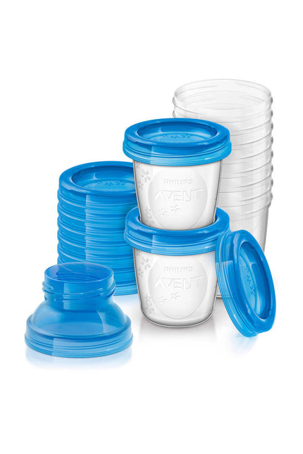 Philips Avent Kubki do przechowywania mleka 180ml 10szt