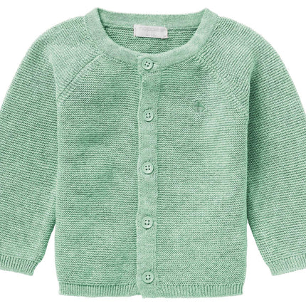 Noppies Baby Cardigan Naga Grey Mint