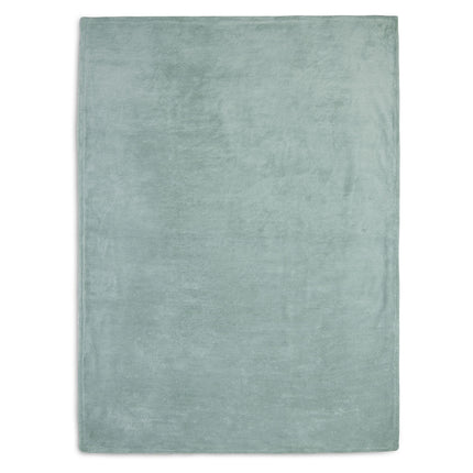 Jollein Koc do łóżka Basic Knit Forest Green/Fleece 100x150cm