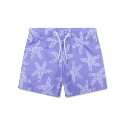 Spodnie kąpielowe Swim Essentials dla dzieci Lilac Sea Stars Pants