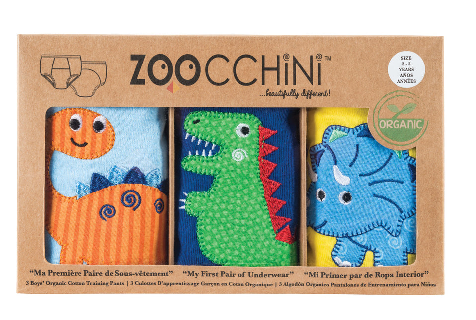 Spodnie treningowe Zoocchini Boys Jurassic Cotton 3szt.