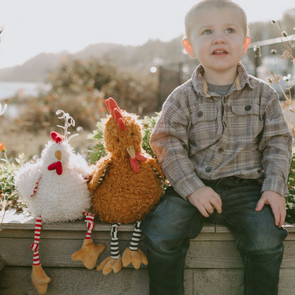 Bunnies By The Bay Cuddly Clucky The Chicken 30cm