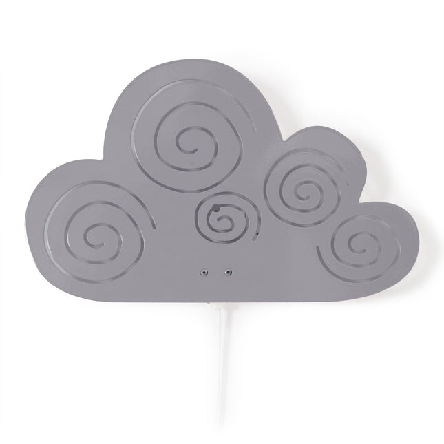 Lampa ścienna do pokoju dziecięcego Cloud Grey