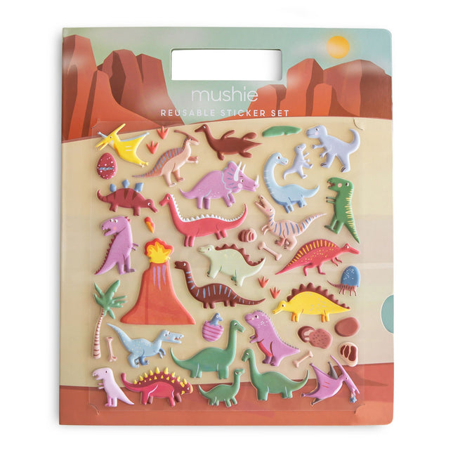 Mushie Sticker Book Dino