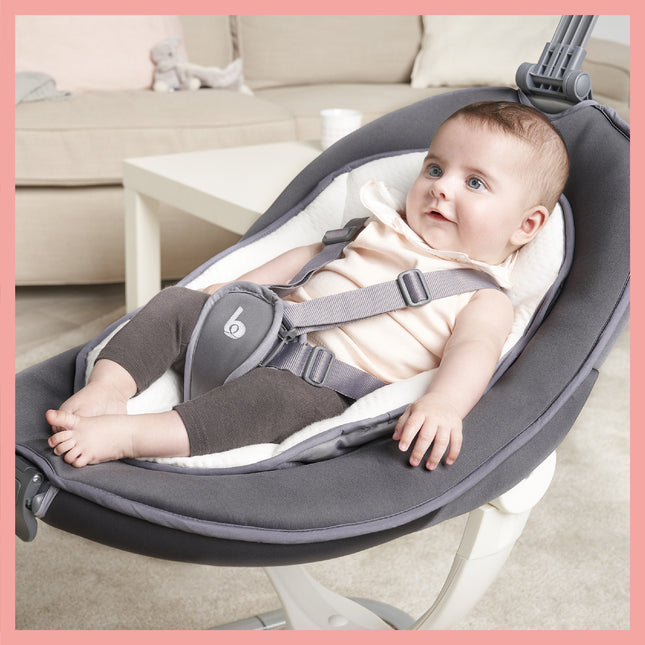 Babymoov Swing Swoon Motion Zinc z adapterem