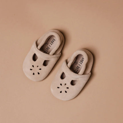 Baby Dutch Baby Shoes Juna Beige Suede