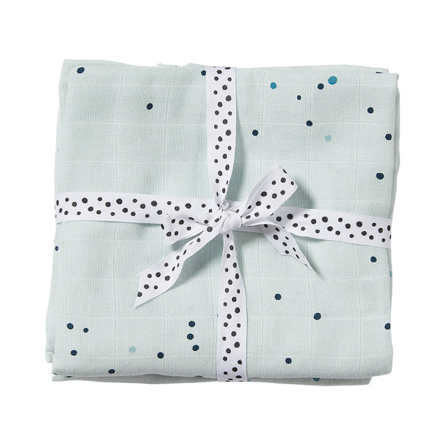 Done by Deer Inbakerdoek Dreamy Dots Blue 2szt