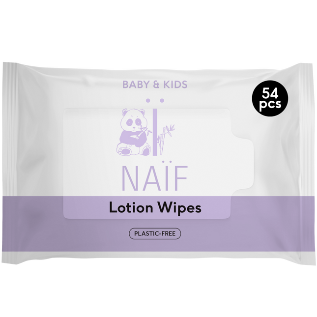 Naif Soapwipe Cover Lotion Dla Niemowląt i Dzieci 54St