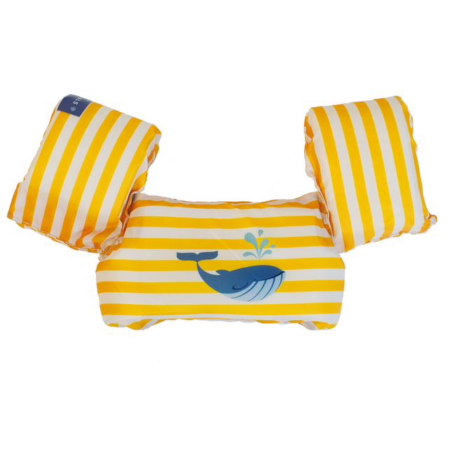 Swim Essentials Kamizelka do pływania Sweter dziecięcy Whale Yellow 2-6 lat