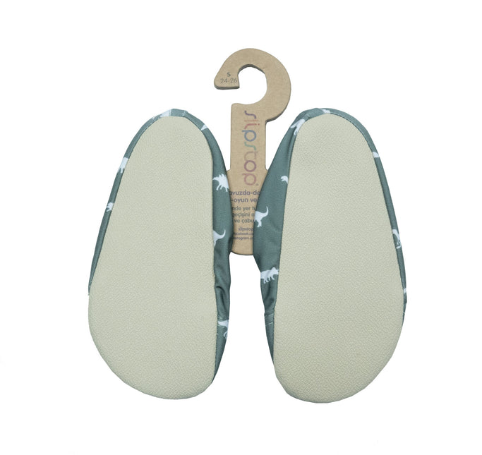 Slipstop Water Shoes Dino Green