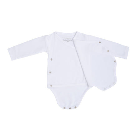 Baby's Only Romper z długim rękawem Pure White