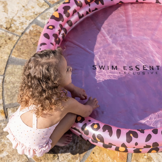 Swim Essentials Swimming Pool Child Panther Print Rose Gold 1M