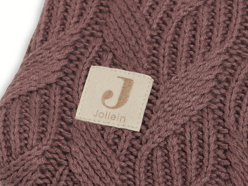 Jollein Pokrowiec na przewijak Spring Knit Chestnut 75x85cm