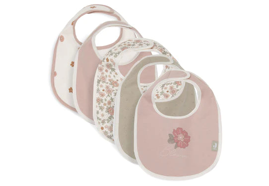 Jollein Bib Retro Flowers 5szt