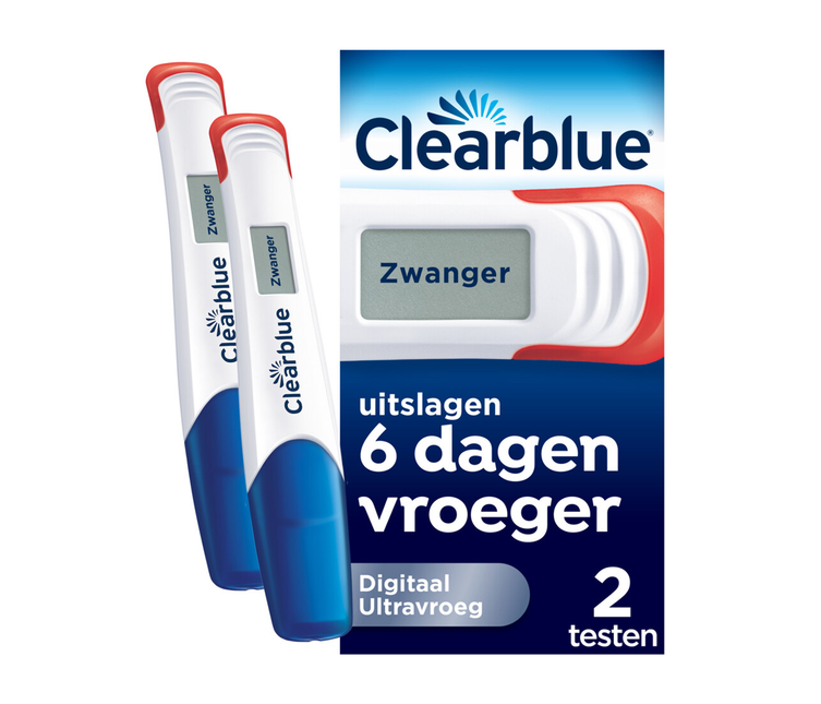 Clearblue Test ciążowy cyfrowy ultra wczesny 2 szt.