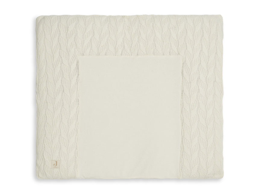 Jollein Pokrowiec na przewijak Spring Knit Ivory 75x85cm