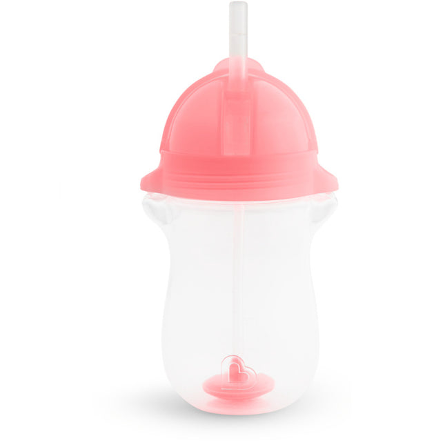 Kubek ze słomką Munchkin Sippy Cup różowy