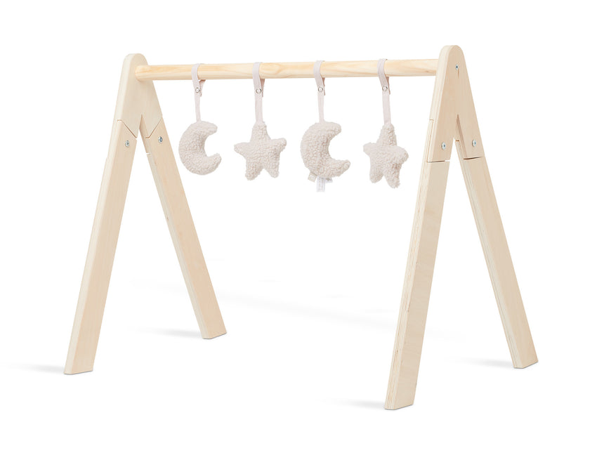 Jollein Babygym Toys Moon Nougat 4szt.