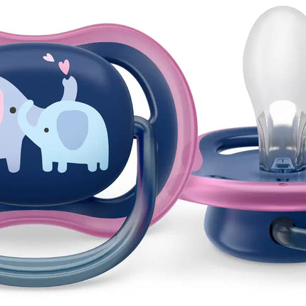 Smoczek Philips Avent +18 miesięcy Air Elephant/Love