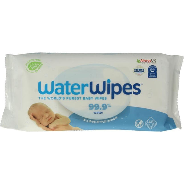 WaterWipes Chusteczki dla niemowląt 48 St