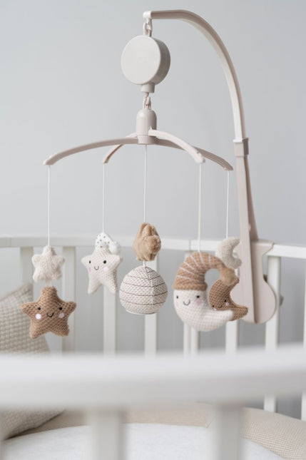 Baby's Only Music mobile Heaven Clay/Warm Linen