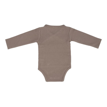 Baby's Only Romper z długim rękawem Pure Mocha