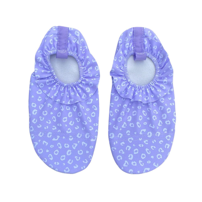 Antypoślizgowe buty do wody Swim Essentials Lilac Leopard