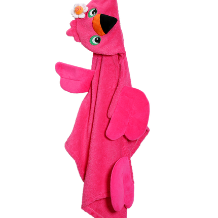 Okrycie kąpielowe Zoocchini Baby Franny The Flamingo Cotton