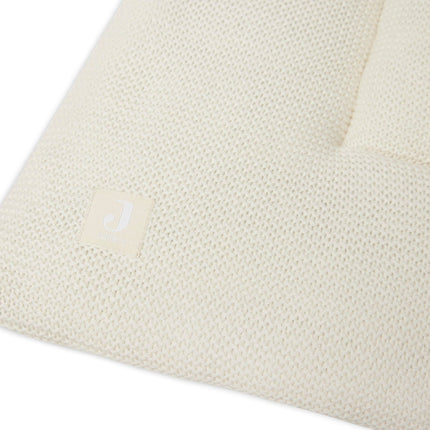 Jollein Boxcloth Basic Knit Ivory 75x95cm