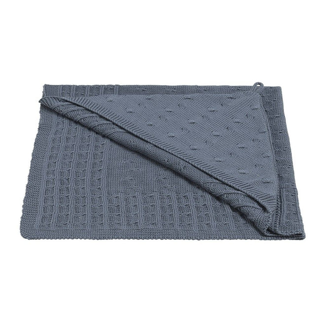 Baby's Only Wrap Blanket Baby Cable Granit