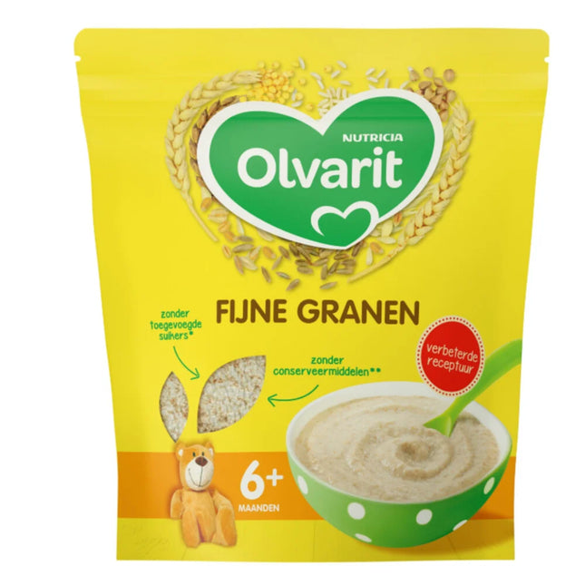 Olvarit Baby Food Drobne Zboża 6+ Miesięcy