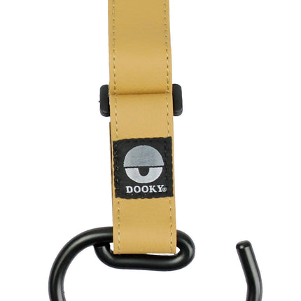 Dooky Pram Hook Large Brown 2St