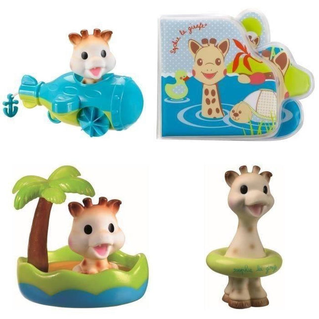 Zabawki do kąpieli Sophie the Giraffe Luksusowy zestaw do kąpieli 2 szt.