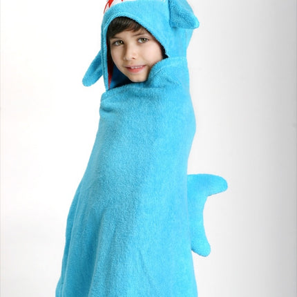 Okrycie kąpielowe Zoocchini Baby Sherman The Shark Cotton