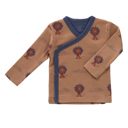 Fresk Wrap Cardigan Lion