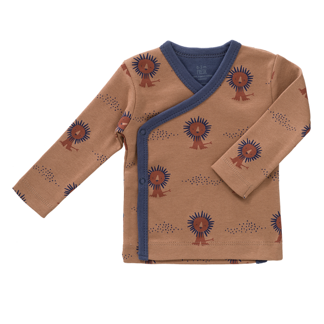 Fresk Wrap Cardigan Lion