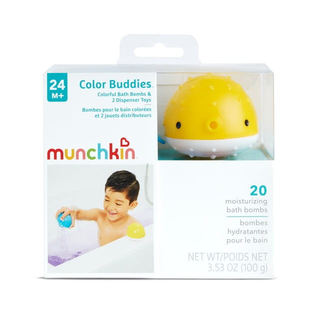 Zabawki do kąpieli Munchkin Color Buddies z bruistablettes