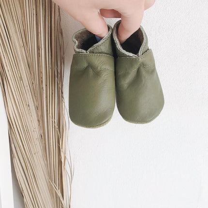 Buty dziecięce Baby Dutch Solid Olive