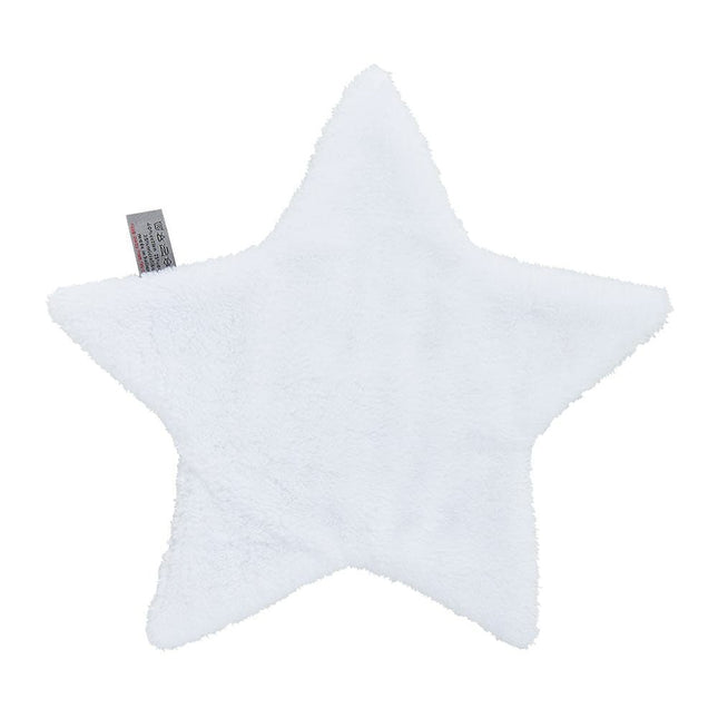 Baby's Only Cuddle Cloth Star Cable White