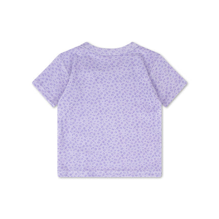 Swim Essentials Zestaw ubrań frotte Lilac Leopard