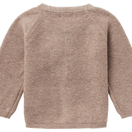 Noppies Baby Cardigan Naga Taupe Melange