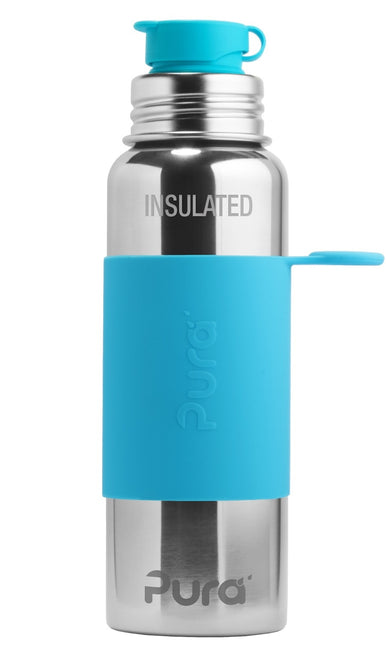 Pura Thermos Flask Stainless Steel 650Ml Set Aqua 3 szt.