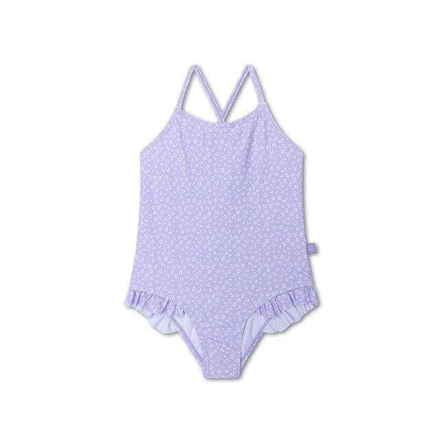 Strój kąpielowy Swim Essentials dla dziecka Lilac Leopard