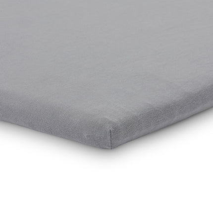 Jollein Prześcieradło Jersey Box Materac Storm Grey 75x95cm