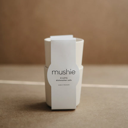 Mushie Cup Ivory 2szt