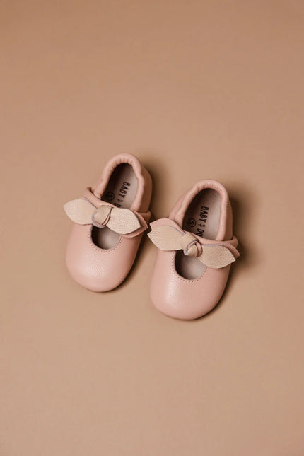 Buty dziecięce Baby Dutch Lilly Pink Suede