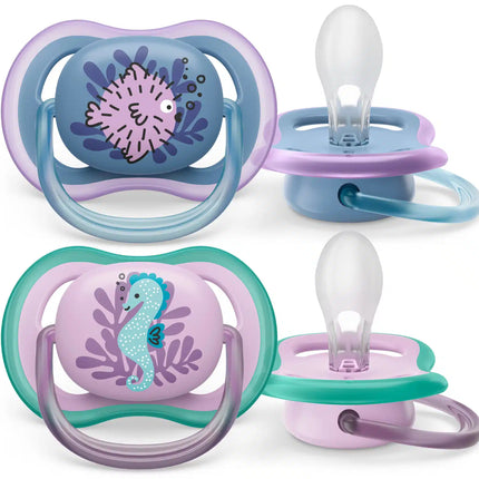 Philips Avent Smoczek uspokajający +6 miesięcy Air Seahorse/Vis