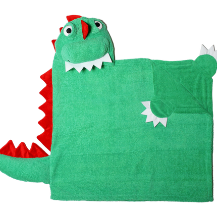 Okrycie kąpielowe Zoocchini Baby Devin The Dinosaur Cotton