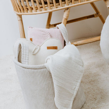 Baby's Only Storage Basket Sense Pebble Grey 38 cm